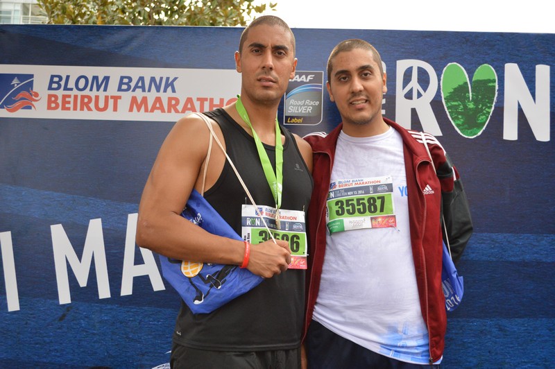 BLOM BANK Photobooth at the BLOM BANK Beirut Marathon